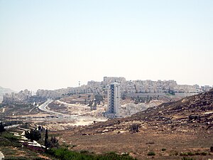 שכונת חומת שמואל מכיוון מערב