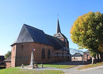 L'église Saint-Martin.