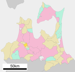 Location of Itayanagi