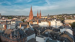 Skyline of Wiesbaden