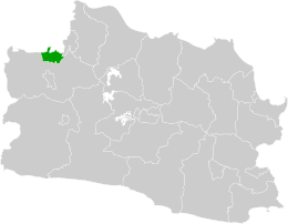 Depok – Mappa