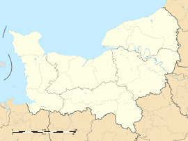 Mondrainville is located in Normandy