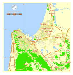 Хайфагийн газрын зураг