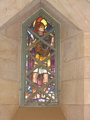 St Alban window in Khartoum. Image shown courtesy of Thomas Reuben James