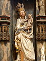 Piękna Madonna w Ołtarzu Junge w kościele Św. Mikołaja w Stralsundzie