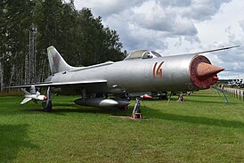 Су-11 в Центральном музее ВВС.