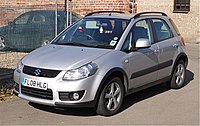 Suzuki SX4 crossover (UK; pre-facelift)