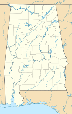 Nymph, Alabama is located in Alabama