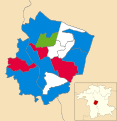 2019 results map