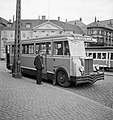 Bus mit Schaffner Kopenhagener KS-Linie 19, 1937.