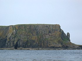 Vue de la pointe méridionale de Cairn na Burgh Mòr.