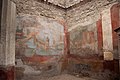 Landscape frescoes on south and left side of west wall of peristyle