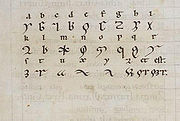 Hildegard's "litterae ignotae"