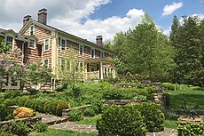 Hutcheson House and garden, sundial