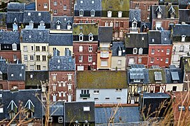 Maisons vues des Terrasses.