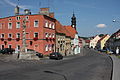 Rynek w Lubomierzu.