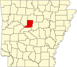 Koartn vo Conway County innahoib vo Arkansas