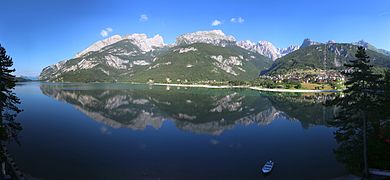 Lago di Molveno und Brentagruppe