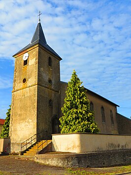 Kerk van Moncourt / Monhofen i.Lothr