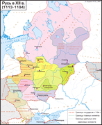 Київська Русь, 1113-1194 рік