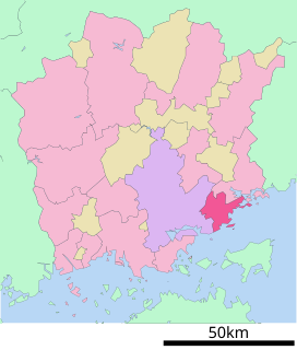 瀬戸内市位置図