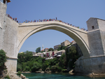 Stari most i Mostar.