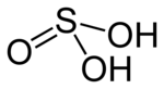 Sulfurous acid