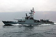 La motocannoniera Teniente Orella in servizio con la Armada de Chile