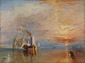 Das Kriegsschiff Temeraire von William Turner