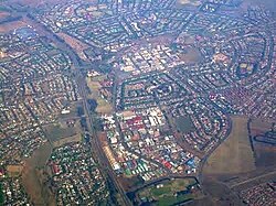 Vanderbijlpark from the air