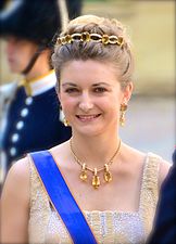 Bandeau tiara (båret av prinsesse Stéphanie av Luxembourg)