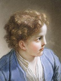 Young Boy (1717), pastel on paper