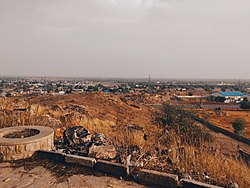 Dutse City from the top of Saminu Turaki Tower