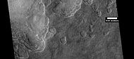 Scalloped ground, as seen by HiRISE under HiWish program.