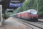 双机瑞士联邦铁路Re460型電力機車牵引威尼斯-辛普伦东方快车