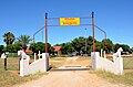 Einfahrt der Farm Gunsteling in Namibia (2017)