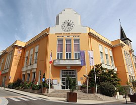 Former Bellegarde-sur-Valserine Town Hall and current Valserhône Town Hall