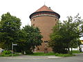 Der Hochbunker Hohe Marter in der Zweibrückener Straße 54 beherbergt das Garnisonmuseum Nürnberg