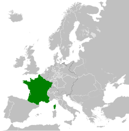 Regno di Francia e di Navarra - Localizzazione