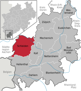 Kaart van Schleiden (Euskirchen)