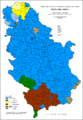 Ethnic structure of Serbia by municipalities 1991