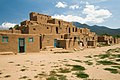 Habitations traditionnelles de Pueblo de Taos, en 2007.