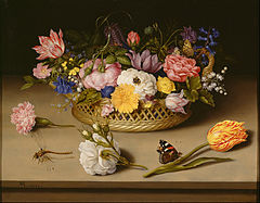 Still Life, Ambrosius Bosschaert the Elder. 1614.