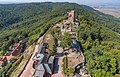 Blick zur Ruine der Oberburg