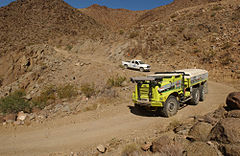 MTVR 6x6 participating in the DARPA 2005 Grand Challenge