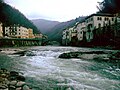 Bagni di Lucca a řeka Lima