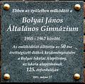 Bolyai János Általános Gimnázium Váci út 21.