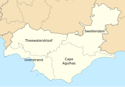 Local municipalities within the Overberg