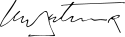 Margrethe II's signature