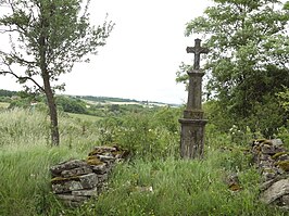 Wegkruis in Neufmoulins / Neumühlen im Saargau